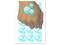 Soap Bubbles Temporary Tattoo Water Resistant Fake Body Art Set Collection (1 Sheet)